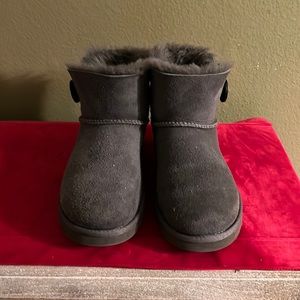 Ugg suede booties